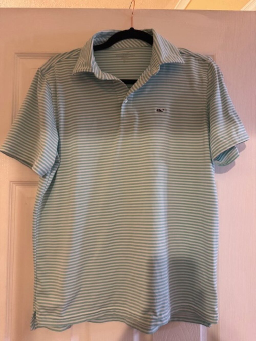 Vineyard Vines BOY Size XL Sankaty Performance Polo EUC
